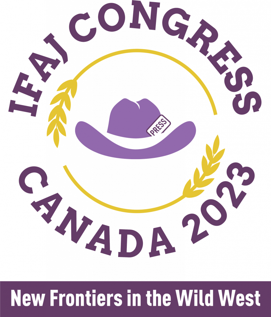 Le congrès 2023 de l'IFAJ, Nouvelles frontières dans l'Ouest sauvage, sera accueilli par la Canadian Farm Writers' Federation à Olds, en Alberta, du 27 juin au 3 juillet 2023. Marquez votre calendrier !