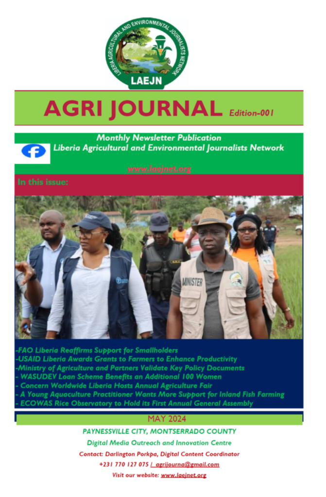 An essential objective of the LAEJN newsletter is to increase the cadre of journalists in Liberia who report on agriculture and environmental news. This initiative seeks to enhance the quality and quantity of reporting in these areas, fostering a more informed and engaged public.